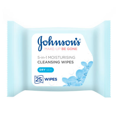 Johnsons Make Up Be Gone Wipes 25s Moisturising