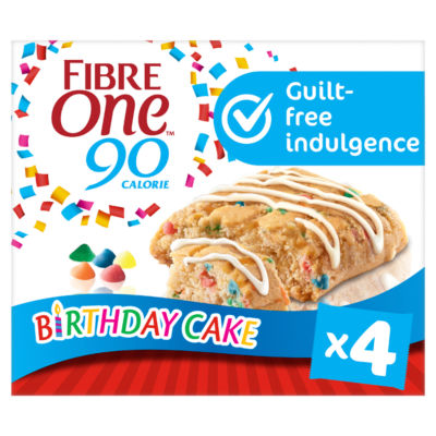 Fibre One Brownie Birthday Cake 24g