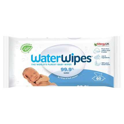 Waterwipes Sensitive Baby Wipes 60s