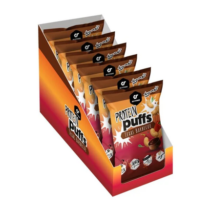 GoFitness Nutrition - Protein Puffs - Texas Barbecue - Box