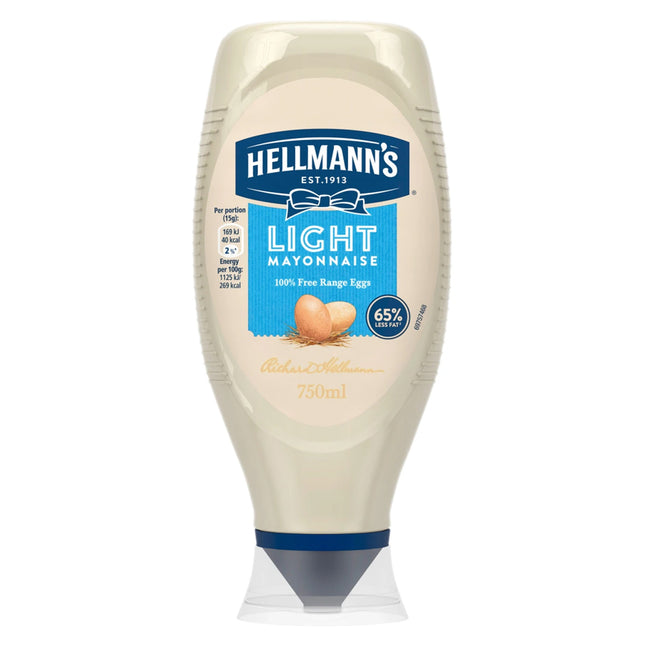 Hellmann's Mayo Squeezy Light 750ml