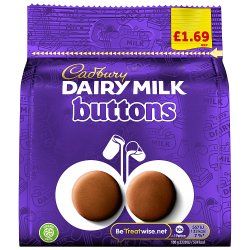 Cadbury Giant Buttons PMP £1.69 85g