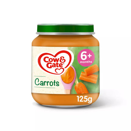 Cow&Gate Jar 6x125g Carrot