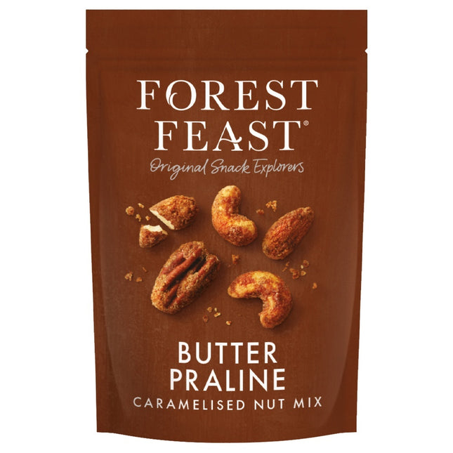 Forest Feast Butter Praline Nut Mix NEW 120g