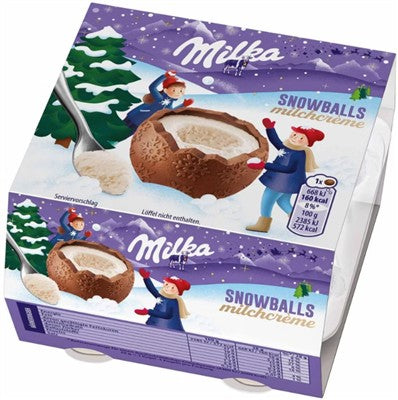 Milka Snowballs Milk Cream 112G