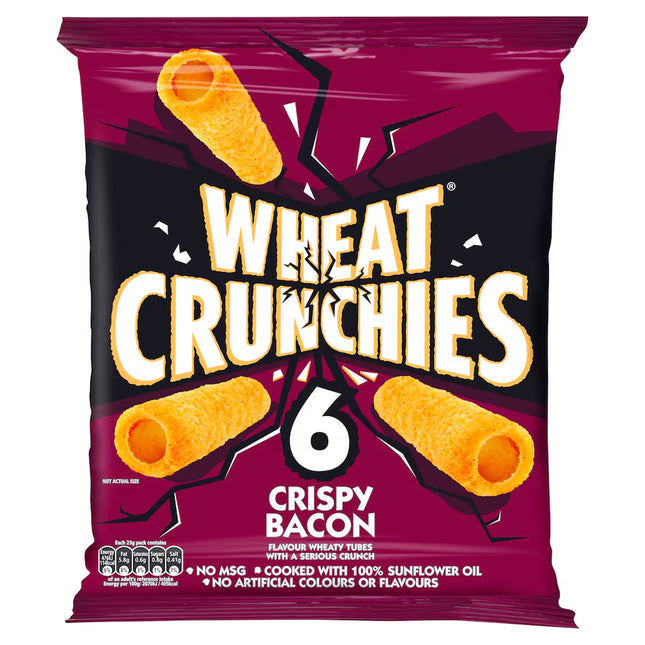 Wheat Crunchies Bacon Multipack Crisps 6x20g