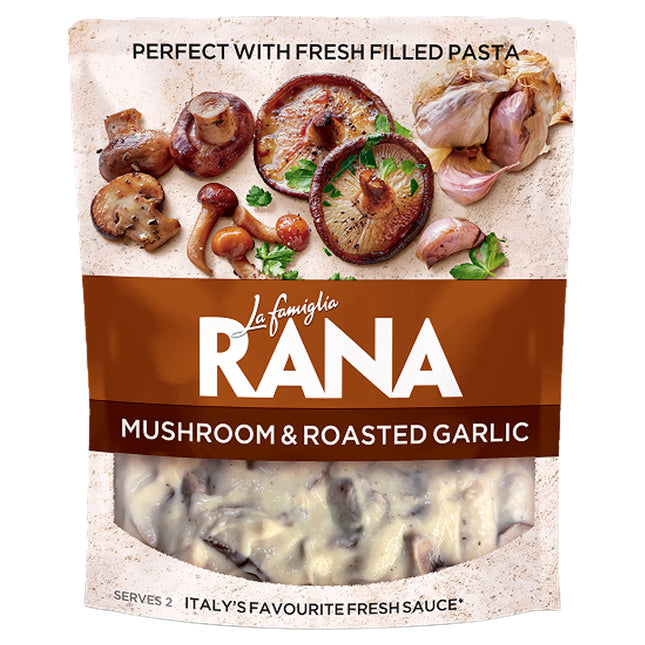 Giovanni Rana Mushroom & Roasted Garlic Fresh Sauce 200G