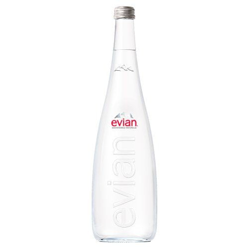 Evian Glass 750ml