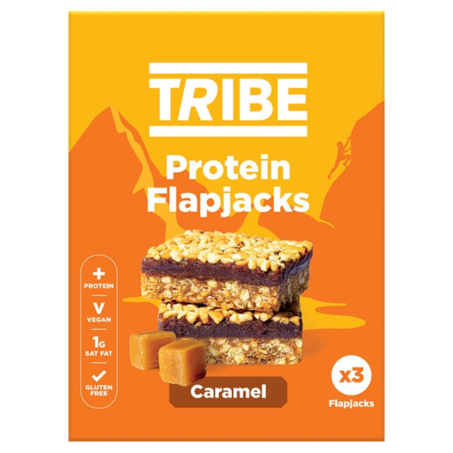 TRIBE Protein Flapjack Caramel Multipack 3 x 38g