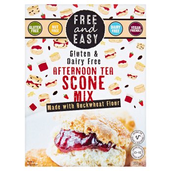 Free And Easy Gluten & Dairy Free Scone Mix 350g