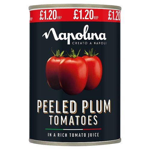 Napolina Tomatoes £1.20 PMP 400g