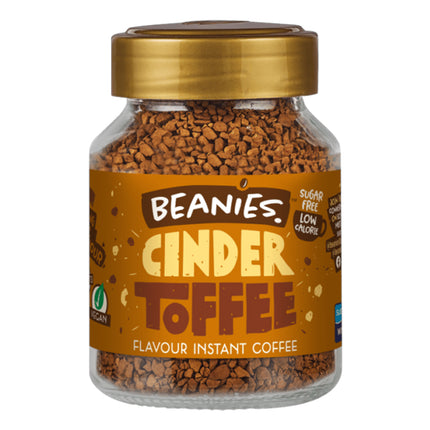 Beanies Cinder Toffee Instant Coffee 50g