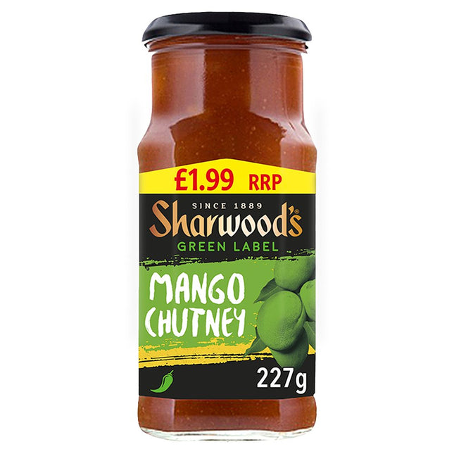 Sharwood's Chutney Green Label PMP £1.99 227g