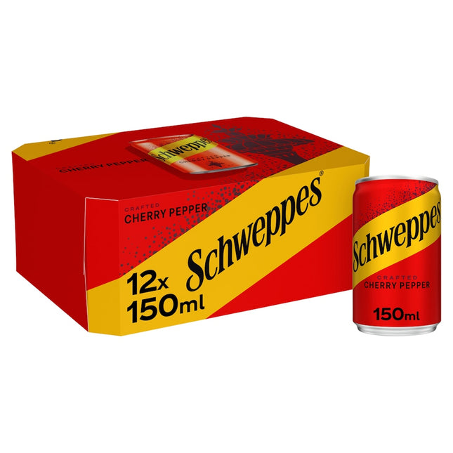 Schweppes Cherry Pepper Soda 12pk 150ml
