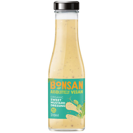 Bonsan Organic Sweet Mustard Dressing Vegan 310g