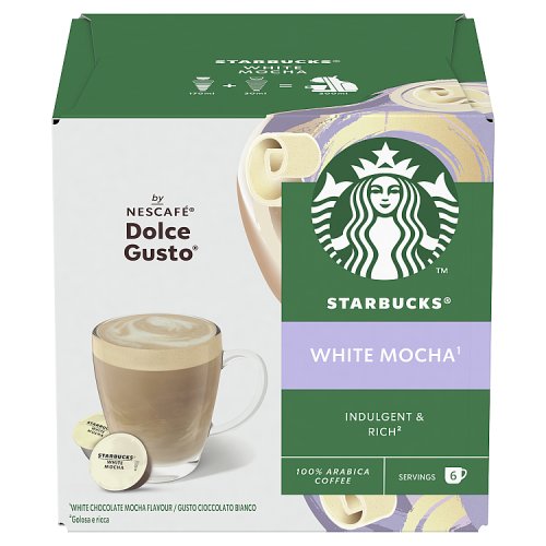 Starbucks White Mocha 12 Capsules 123g
