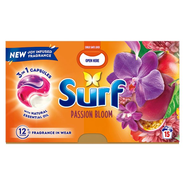 Surf Capsules 15 Wash Passion Bloom