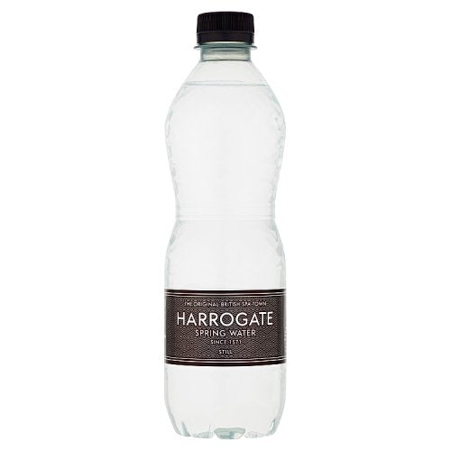 Harrogate PET Still Water Flat Cap 500ml