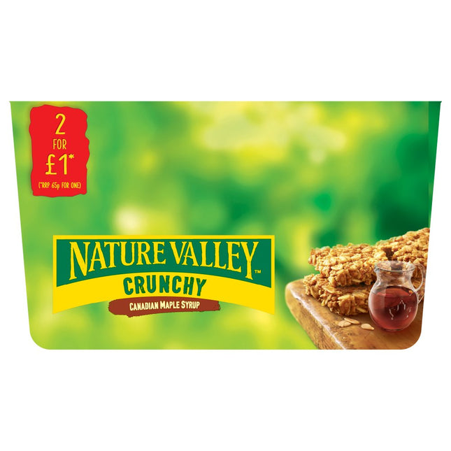 Nature Valley Crunchy Bar Canadian Maple Syrup 18x42G £0.65 PMP