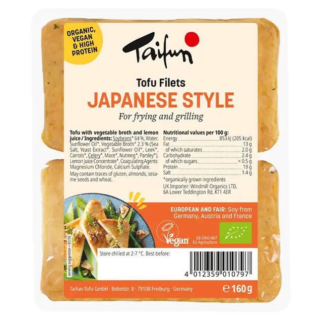 Taifun Tofu Filets Japanese Style Organic 160g