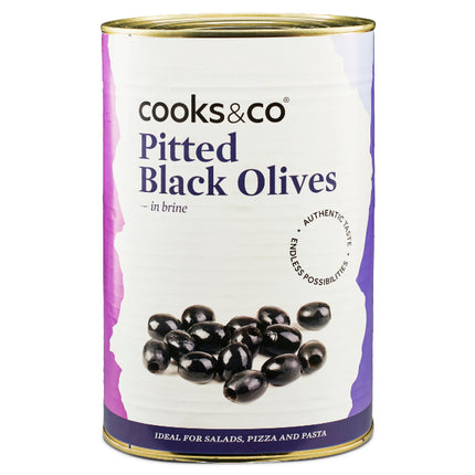 Cooks&Co Pitted Black Olives 4.1Kg