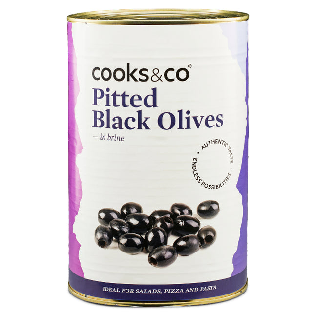 Cooks&Co Pitted Black Olives 4.1Kg