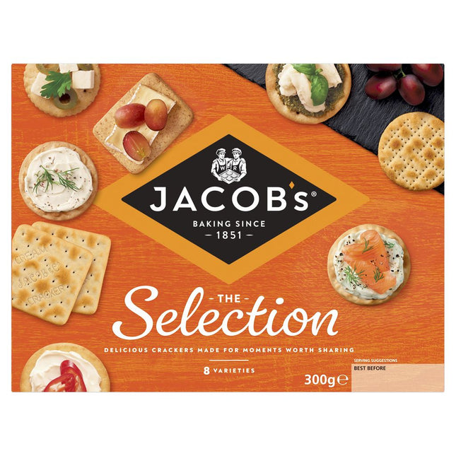 Jacobs Biscuits For Cheese Selection 300G