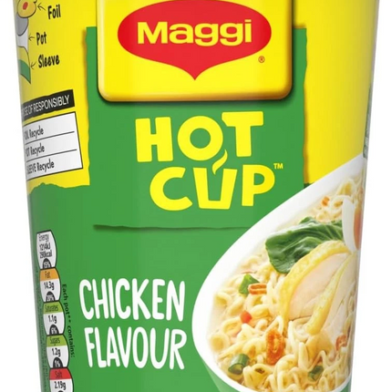MAGGI Noodles Hot Cup Chkn 8x59.2g N1 GB