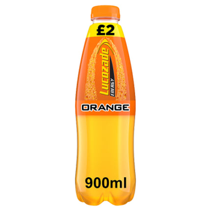 Lucozade Energy Orange PMP £2 900ml