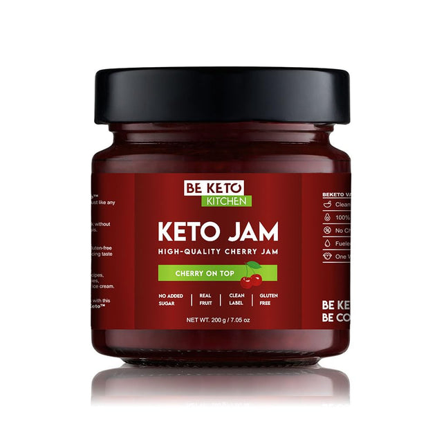 BeKeto Keto Jam Cherry on Top 200g