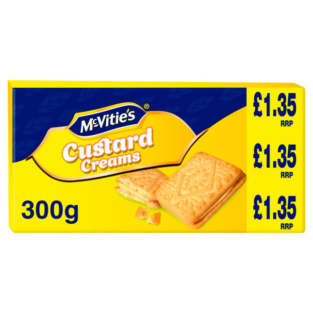 McVitie's Custard Creams £1.35 PMP 300g