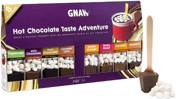 Gnaw Hot Shot Taste Adventure Gift Set (8 Hot Choc Shots) 320g