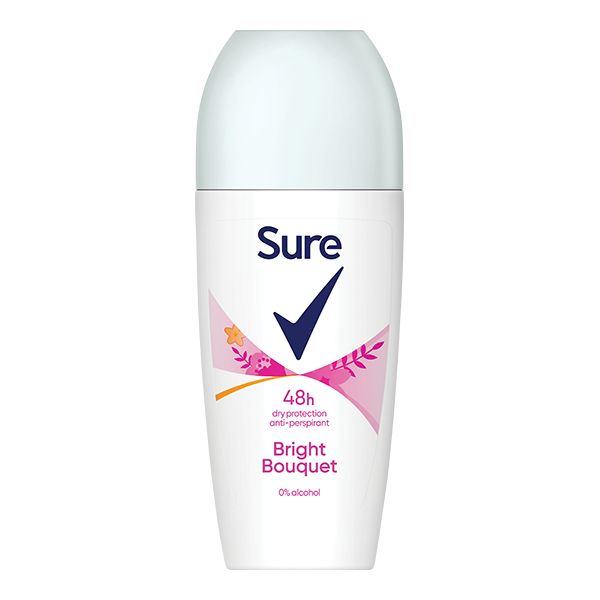 Sure Women Roll On 50ml Bright Bouquet