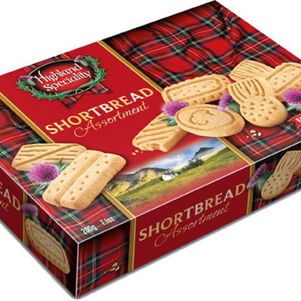 Highland Speciality Shortbread Assortment 200Gx 24