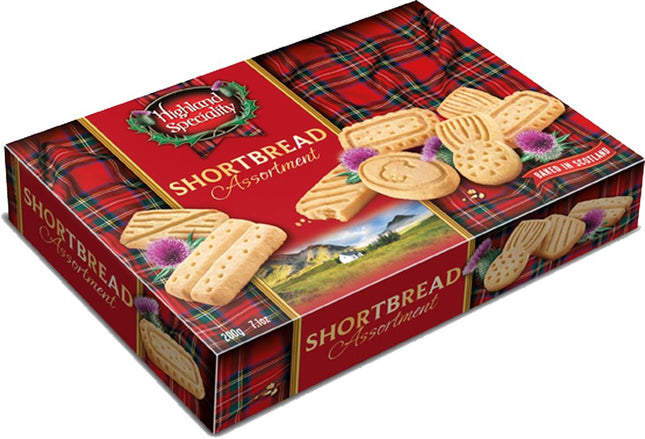 Highland Speciality Shortbread Assortment 200Gx 24