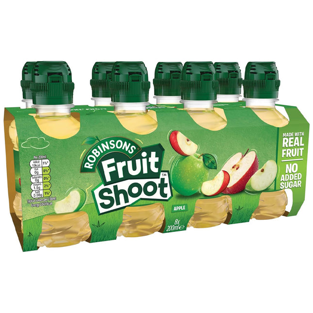 Fruit Shoot Apple Juice No Added Sugar 8pk 200ml