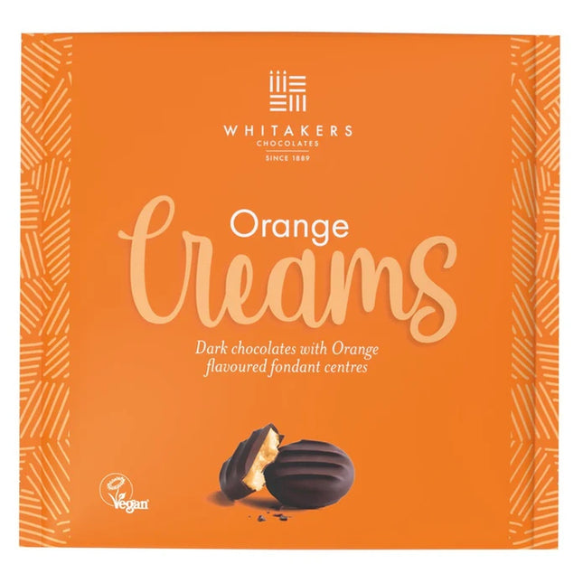Whitakers Chocolate Orange Creams 75g