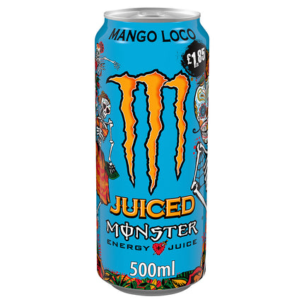 Monster Energy Drink Mango Loco £1.85 x PMP 12 500ml