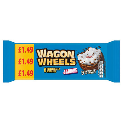 Wagon Wheels Jammie PMP £1.49 228g