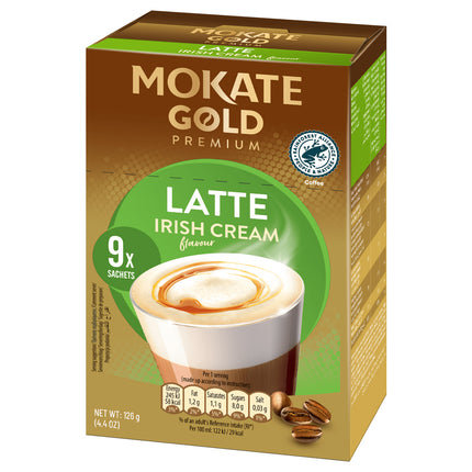 Mokate Gold Premium Irish Cream Latte 9x14g