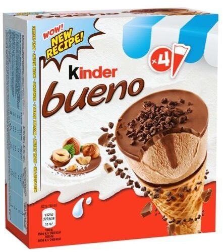 Kinder Bueno Ice Cream T4 (4x92ml/248g)