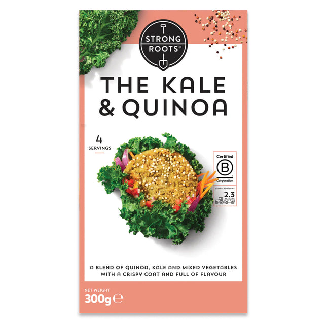 Strong Roots Kale & Quinoa Burger 300g