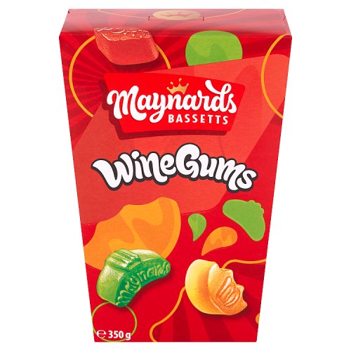 Maynards Bassetts Wine Gums Carton 350g