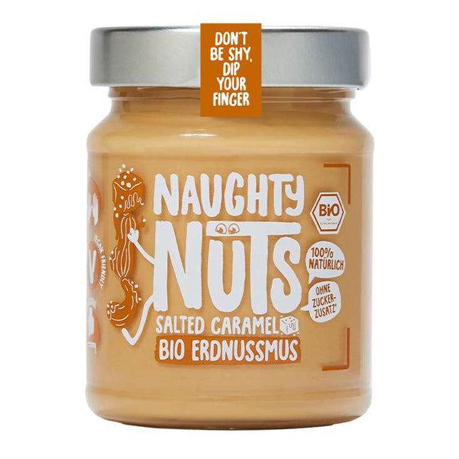 Naughty Nuts Peanut Butter Salted Caramel 250g