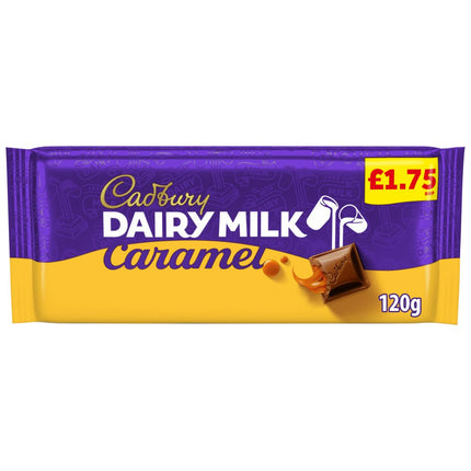 Cadbury Dairy Milk Caramel Bar PMP £1.75 120g