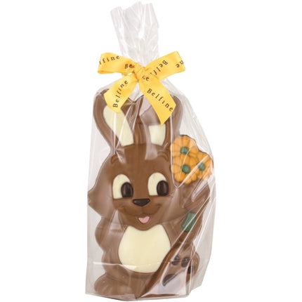Belfine Bunny Kathleen Coloured Milk In Bag & Belfine Bow 175g