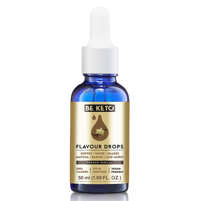BeKeto Flavour Drops French Vanilla 50ml