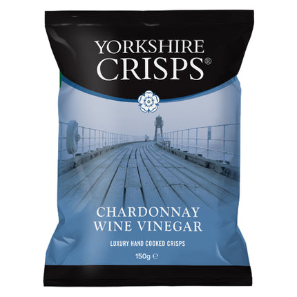 Yorkshire Crisps Chardonnay Wine Vinegar Bag 150g