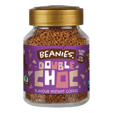 Beanies Double Chocolate Instant Coffee 50g