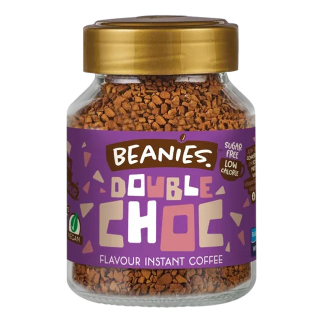 Beanies Double Chocolate Instant Coffee 50g